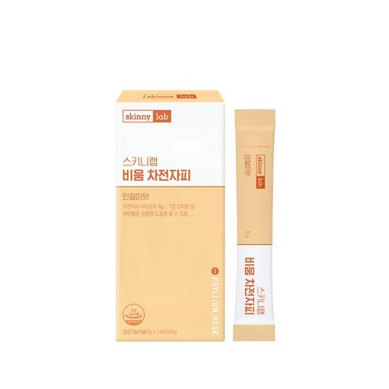 Skinny Lab Bium Psyllium Husk Injeolmi Flavor 14 packs*1 box (14 days supply)