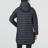 Under Armour Parka Down 2.0 s potlačou loga v jednofarebnom prevedení, Ležérna teplá páperová bunda s kapucňou pre ženy, Vonkajšie oblečenie, Čierna 1372649-001