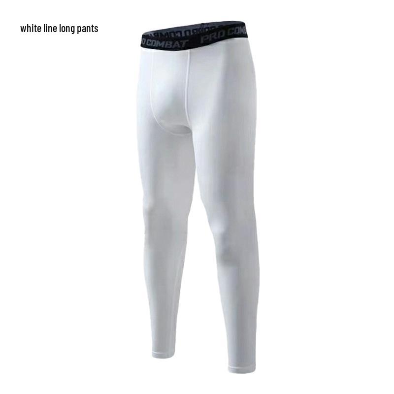 Men's Compression Training Tights - Base Layer Pants for Running, Basketball, and Fitness