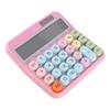 12 Digit Colorful Calculator Mechanical Keyboard Calculator Electronic Desktop Calculator for Home School