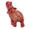 Elephant Statue Wealth Lucky Feng Shui Elephant Figurine Home Decor House Warming Present TV
