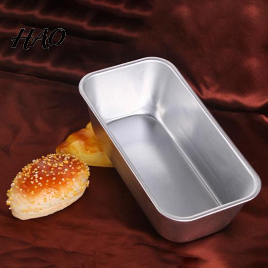 Baking Pan Cake Mold Non-stick No Penetration Aluminum Alloy Rectangle Bread Dessert Mould for Kitchen