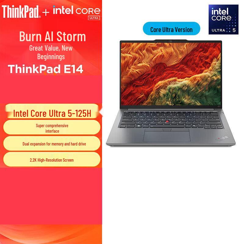 Lenovo ThinkPad E14 Gen 6 AI Business Laptop (CN version)