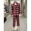 Triumph 100  Cotton London Check Pajama Set Red  Tdmpj812tdwpj812rd 