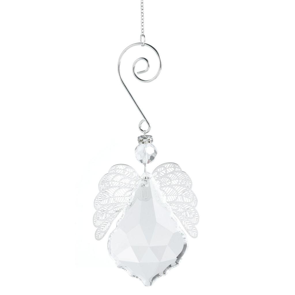 Angel Wings Crystal Ball Sun Catcher Pendant