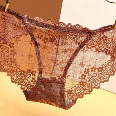 1PCS/Set Lace Sexy  Panties Women's Underpants Female Linger Low Waist Underwear Women Pantys Lingerie