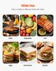 Commercial Panini Press Grill Sandwich Maker Griddle Plate 22x23 cm