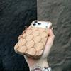 Soft 3D Honeycomb Phone Case For iPhone 17 16 15 12 13 14 Pro Max Shockproof Silicone Anti-skid 17Pro 16Pro Max Matte Case Cover