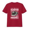Mens T Shirt The Highwayman Unbreakable Horror Tribute Road Ranger 1982 Design vintage Washed Stretched homme designer clothes
