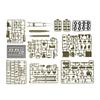 1/72 1:72 Russia Army S-300 9K72 RT-2PM BM-30 Missile Launch Armored Vehicle Assembly Puzzle Truck Tank Model Military Toys