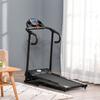Electric Treadmill, Foldable, with LCD Display, Speed 0.8-10km/h and 3 Programs, Power 500 W, 123 x 62 x 117 cm, Black