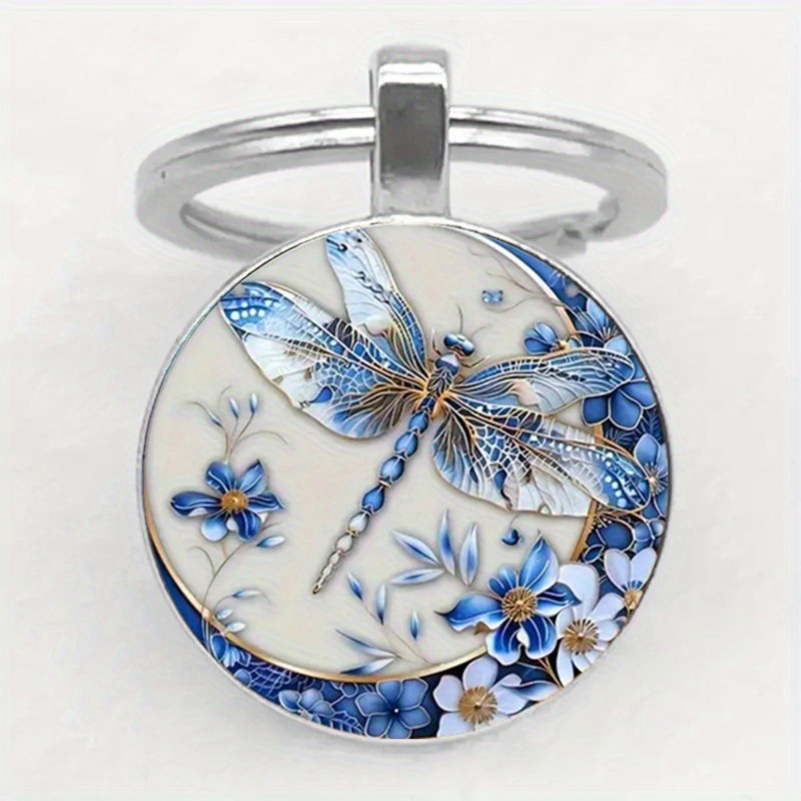 

Брелок-подвеска Badge Time Gemstone Cross Border Accessories Metal Keychain One Size