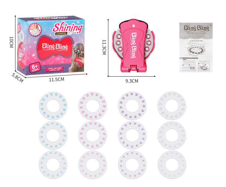 Magic Electric Hair Braider: Three-Strand Braiding Toy for Girls