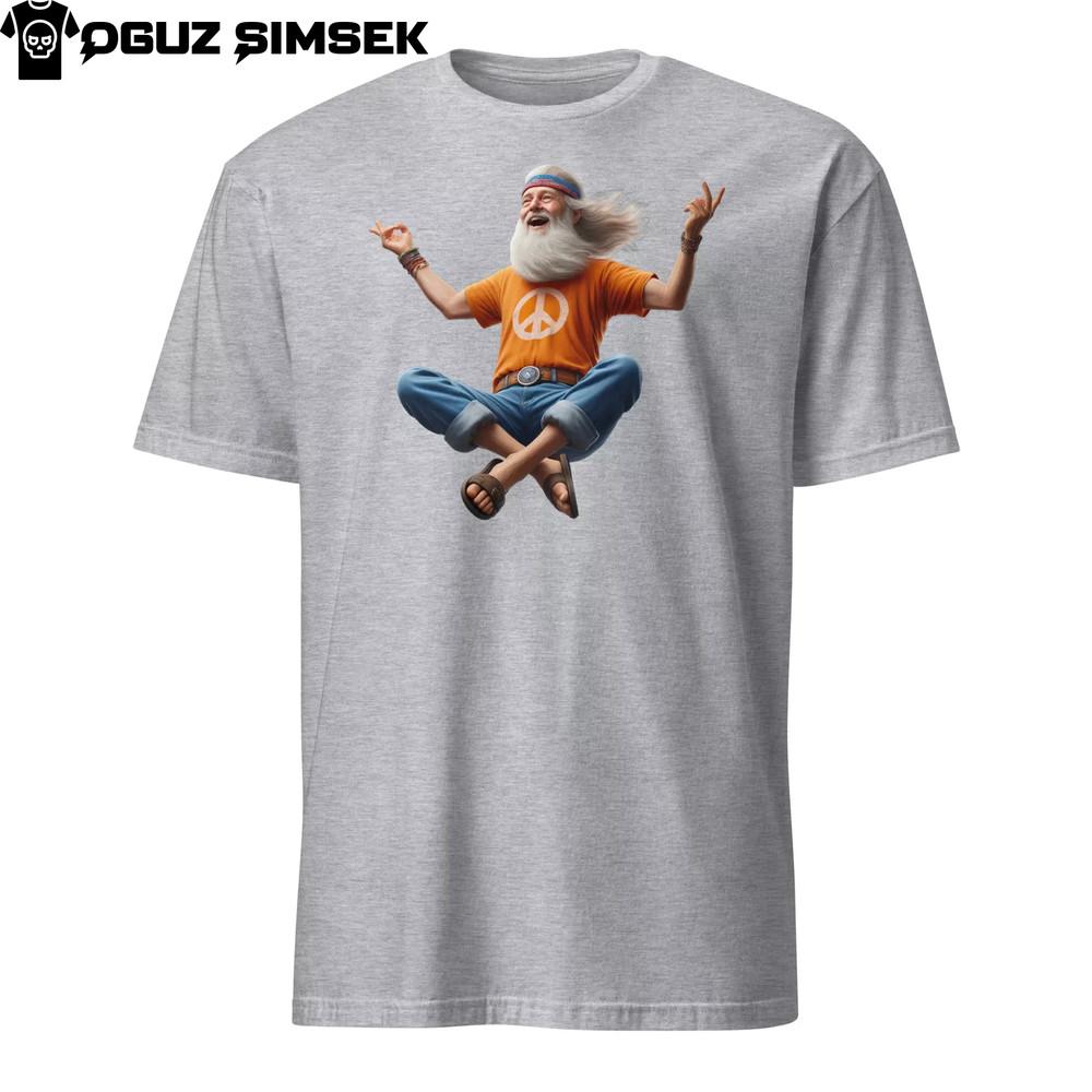 

I m too cool for gravity Mystical Floating Dude Unisex T-Shirt: Peace Hippie Tee L