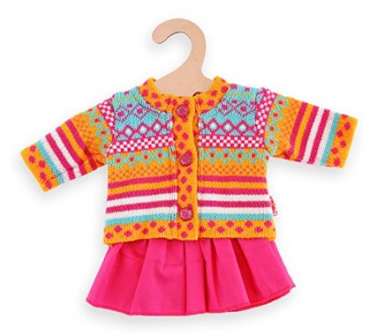 Juego De Ropa Para Muñecas Heless Jolly - 2 Piezas (rebeca Y Falda), Para Muñecas De 28 A 35 Cm