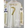 Vintage Jerseys, Soccer Uniforms, AC Ronaldo, Ronaldinho, Zidane, Long-sleeved Sportswear, National Team Uniforms