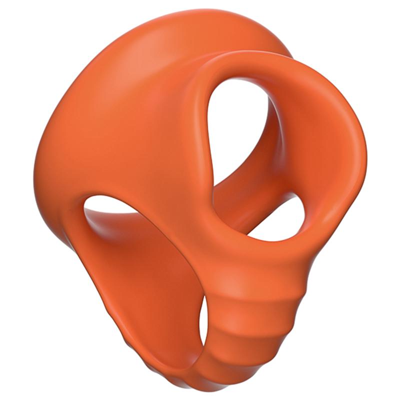 Anneau pénien en Silicone retarde l'éjaculation Super petite Cage de chasteté anneau de pénis réglable Scrotum Cockring jouet sexuel masculin pour hommes