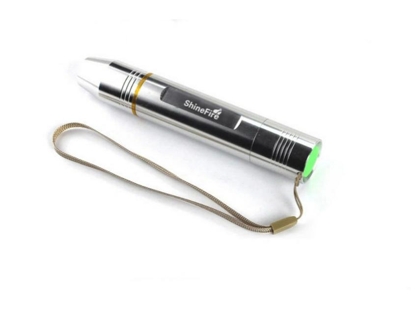 Rechargeable Aluminum Alloy Jadeite Identification Flashlight