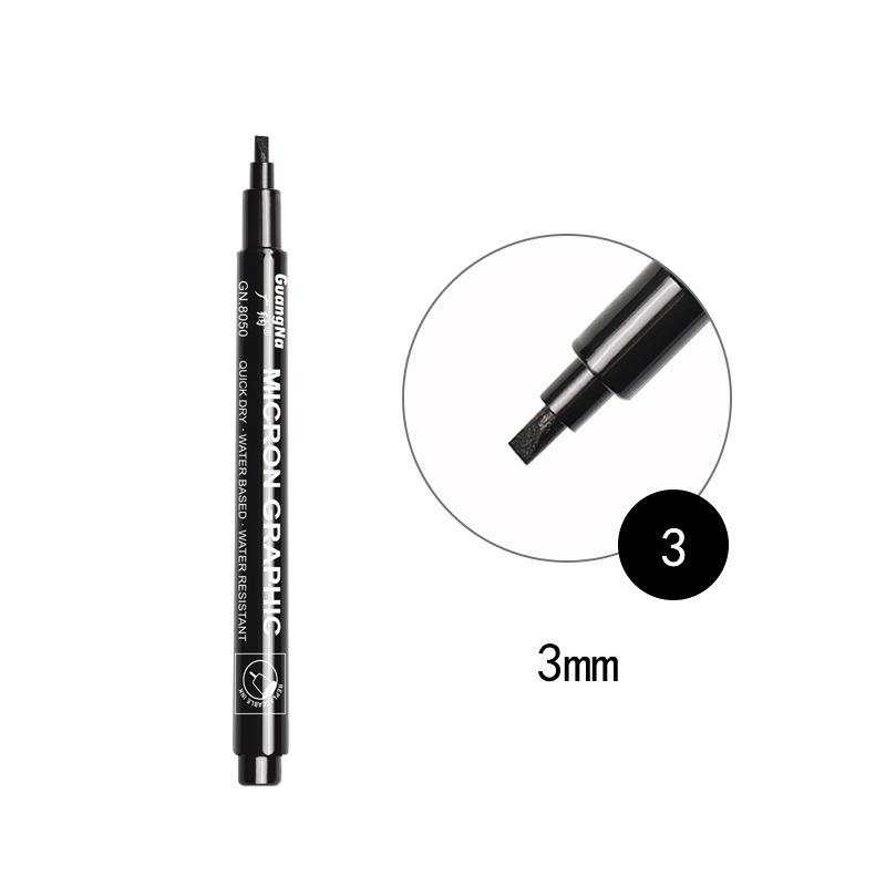 Wide 8050 Waterproof Refillable Technical Drawing Pen for Manga and Sketching
