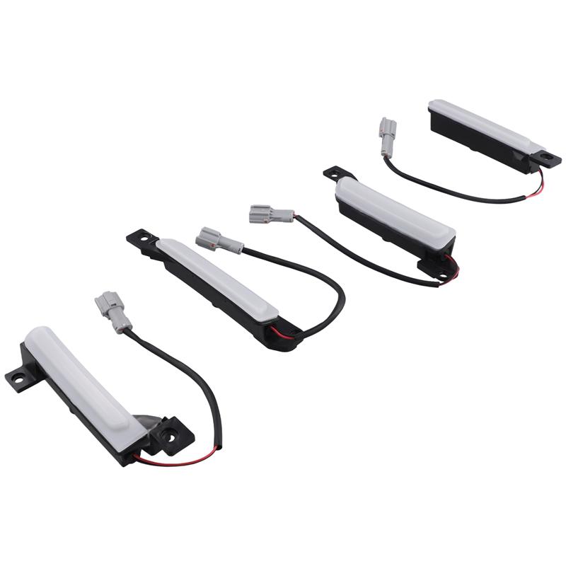 Fit For Chery Jetour Traveler T2 Car Wheel Brow Lamp Modification Left And Right Front Wheel Brow Lamp-M53K