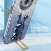 For Realme 11 Pro 5G/11 Pro+ 5G Cartoon Rabbit Phone Shell Cover Slim-fit Kickstand Phone Case