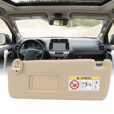Automotive Sun Visor Front Sun Visor Beige Sun Visor Replacement for   2010‑2025 Left Hand Drive Car Sunshade