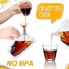 50pcs Transparent Plastic Liquid Packaging Pouch Reusable Drinking Bags Juice Beverage Sealed Clear Storage Organizer