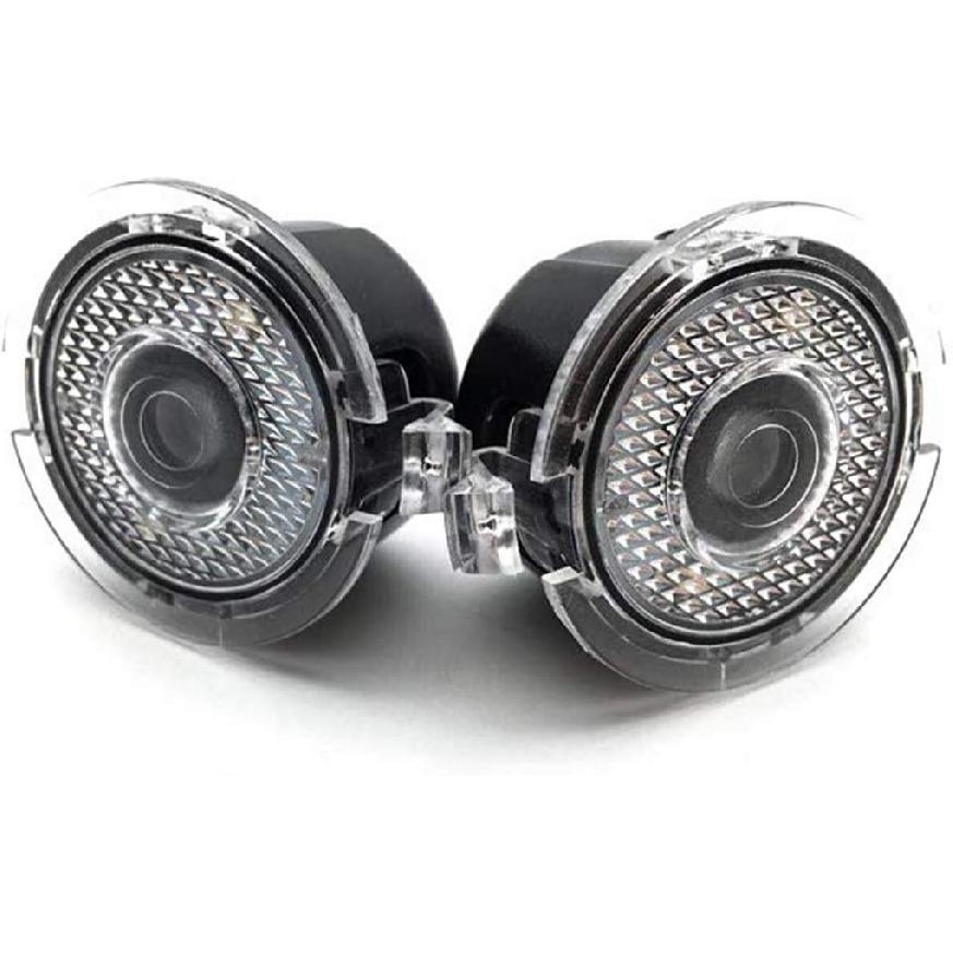 Yankok Side Mirror Projector Shadow Lights for F150 Expedition Explorer Everest Flex Focus Fusion C-Max Escape Edge Taurus Ranger Mustang (2 Pack