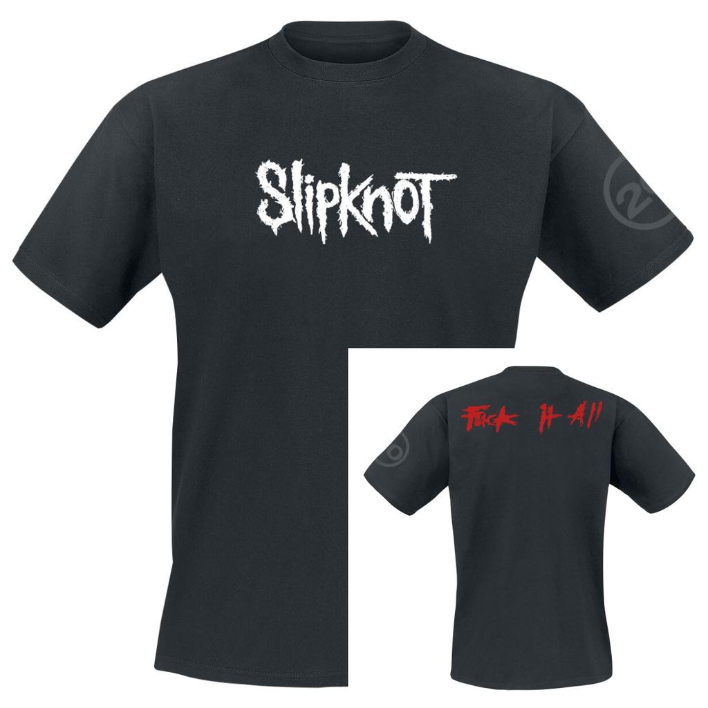 Fit Slipknot Graphic Cotton Band Tshirt Unisex Summer Short Sleeve Fashion Brand Tee Luxury Casual Vintage Tees