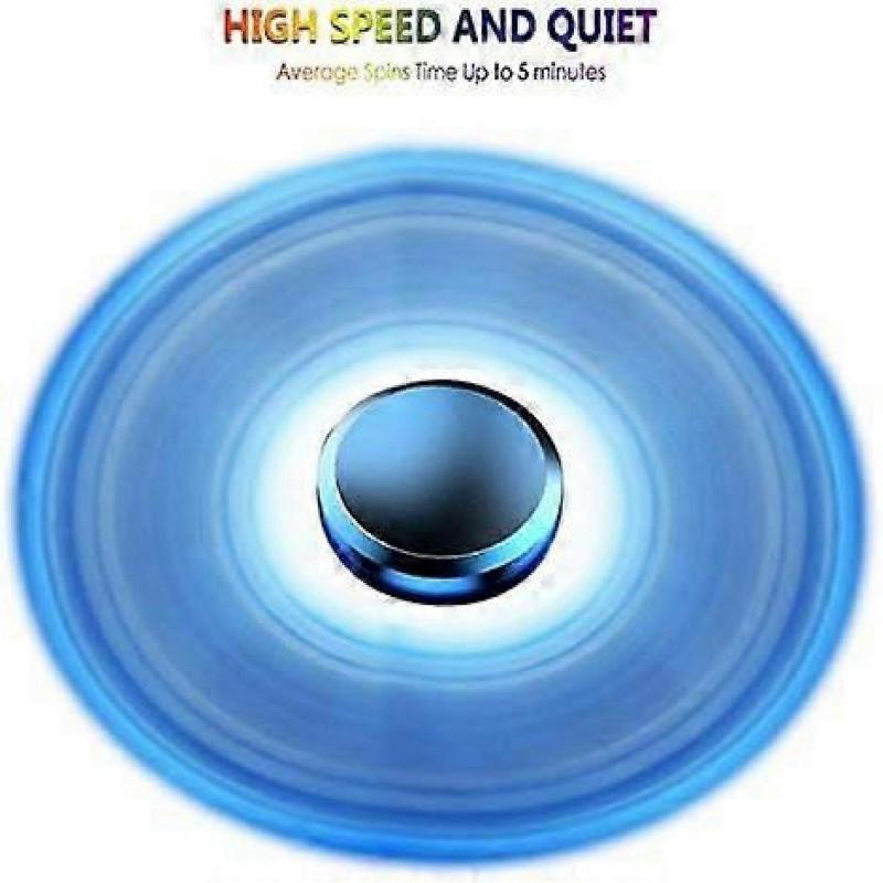Fidget Spinner Toy Ultra Durable Stainless Steel Bearing High Speed 2-5 Min Spins Precision Brass Material Hand Spinner EDC ADHD Focus Anxiety Stress
