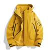 Spring and Autumn Outdoor Jacket Single Jacket Men's and Women's Same Style Single Rush Three-Proof Mountaineering Jacket Work Wear Large Pocket