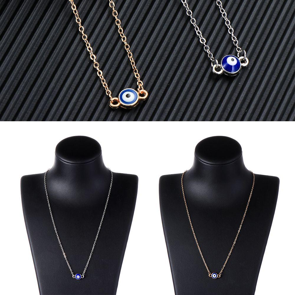 Women Vintage Gothic Jewelry Evil Eye Pendant Punk