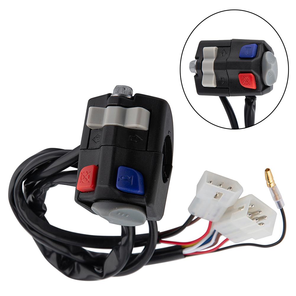 Universal Motorcycle Handlebars Control System with Headlight Horn Kill Switch for Husqvarna TE FE TX FX 125-530cc Off-Road Bike