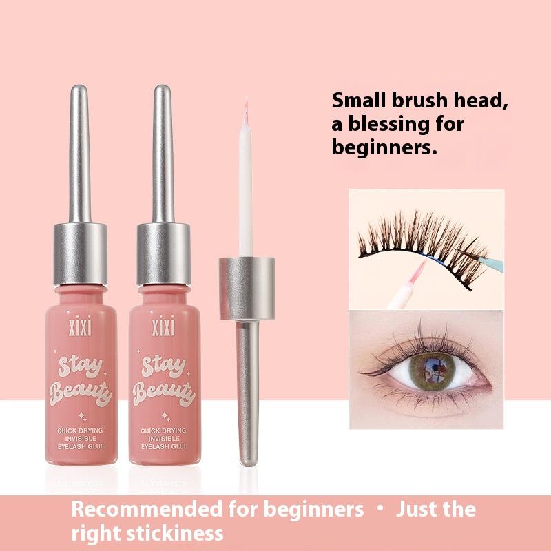 Lepidlo na prodlužování řas Dlouhotrvající Make-up Řasy Neviditelné Lepidlo na umělé řasy Voděodolné Rychleschnoucí Transparentní Lepidlo na řasy