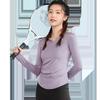 WEZHO Women's Quick-Dry Long Sleeve Fitness Top