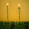 New Solar-powered Christmas Tree, Halloween Tree Decoration, Artificial Christmas Tree, Lawn Light, Solar LED Landscape Light
