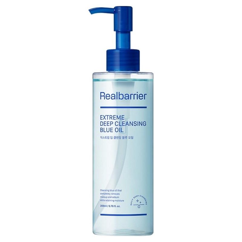Real Barrier Extreme Deep Cleansing Blue Oil, 1 Pcs, 200ml