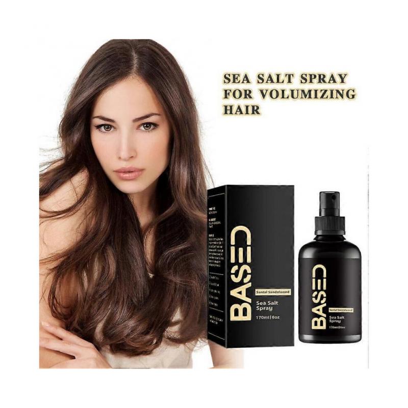Sea Salt Spray for Volumizing Hair, 170ml Texturizing & Strengthening Spray with Vitamin B5 & Seaweed