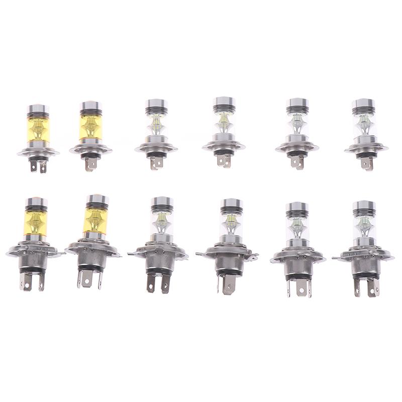 2X Car H4/H7 9003 Hb2 8000K Hi/Lo Beam 20 Led Fog Light Driving Drl Bulb Lamp