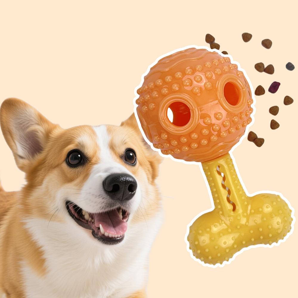Indestructible Chewing Toy for Puppies, Durable Dentition Toy, Self-maintaining Molar Toy for Pets To Relieve Boredom, Sturdy Dog Toy