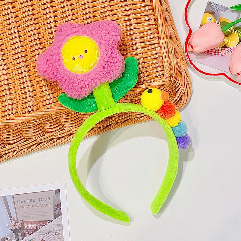 2023 Hot Sales Cartoon Flower Hair Hoop Fascia per capelli per bambini Donna Fascia per capelli Moda Festa Accessori per capelli Ragazze Copricapo Regali