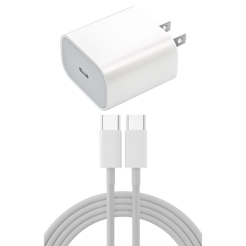 PD US Spec Charger Head for Apple Devices, Compatible with 20W/12W Fast Charging