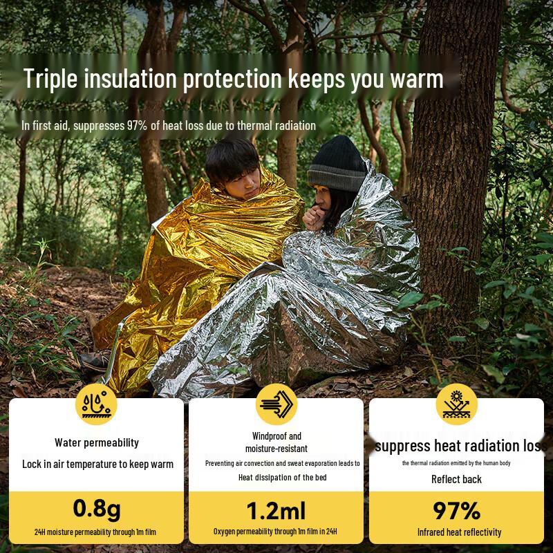 Pelliot Outdoor Emergency Insulation Blanket