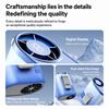 LED Display Neck Fan USB Rechargeable Portable Fan Portable Cooling Fan  Summer