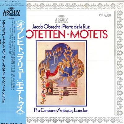 LP-skiva BRUNO TURNER, PRO CANTIONE ANTIQUA, - Jacob Obrecht - Pierre De La Rue: M MA5132 ARKIV Japan Obi Klassisk Begagnad