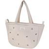 Scattered Embroidery Nubi Wide Tote Bag