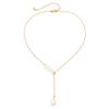 Cold Wind Design Pullable Necklace Necklace Pentagram Pearl Fringed Chain