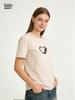 Lovely Heart Butterfly Printed T-shirts For Women High Quality Breathable Tees Ladies Home Outdoor Casual Sports Fashion Tops