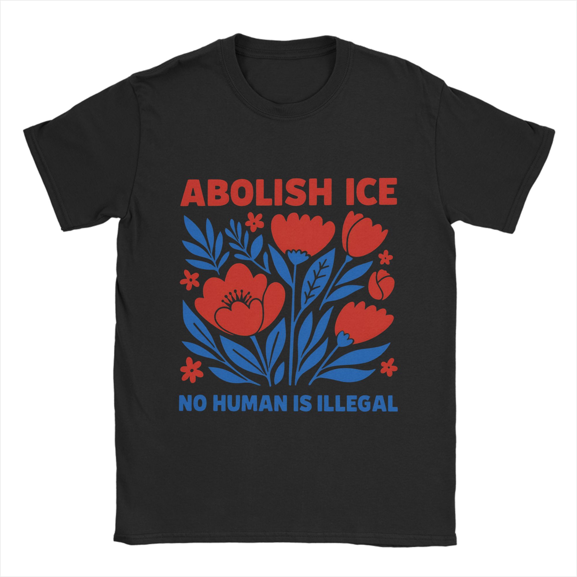 

Abolish ICE T-Shirt Men Cool Cotton Tees Crew Neck Short Sleeve T Shirt Printed Clothes - Men s Summer Cotton Graphic Tee S разноцветный