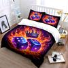 Fiery dice, royal flair. Bedding sets Duvet covers Pillowcases(1* Duvet Cover 2* Pillowcases without duvet insert)